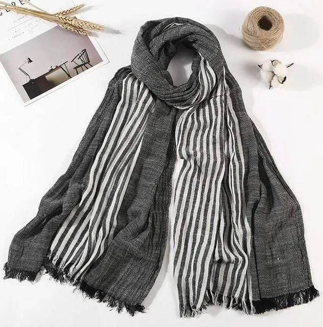 100% Cotton Large Literature Scarves