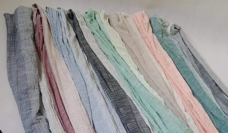 100% Cotton Large Literature Scarves