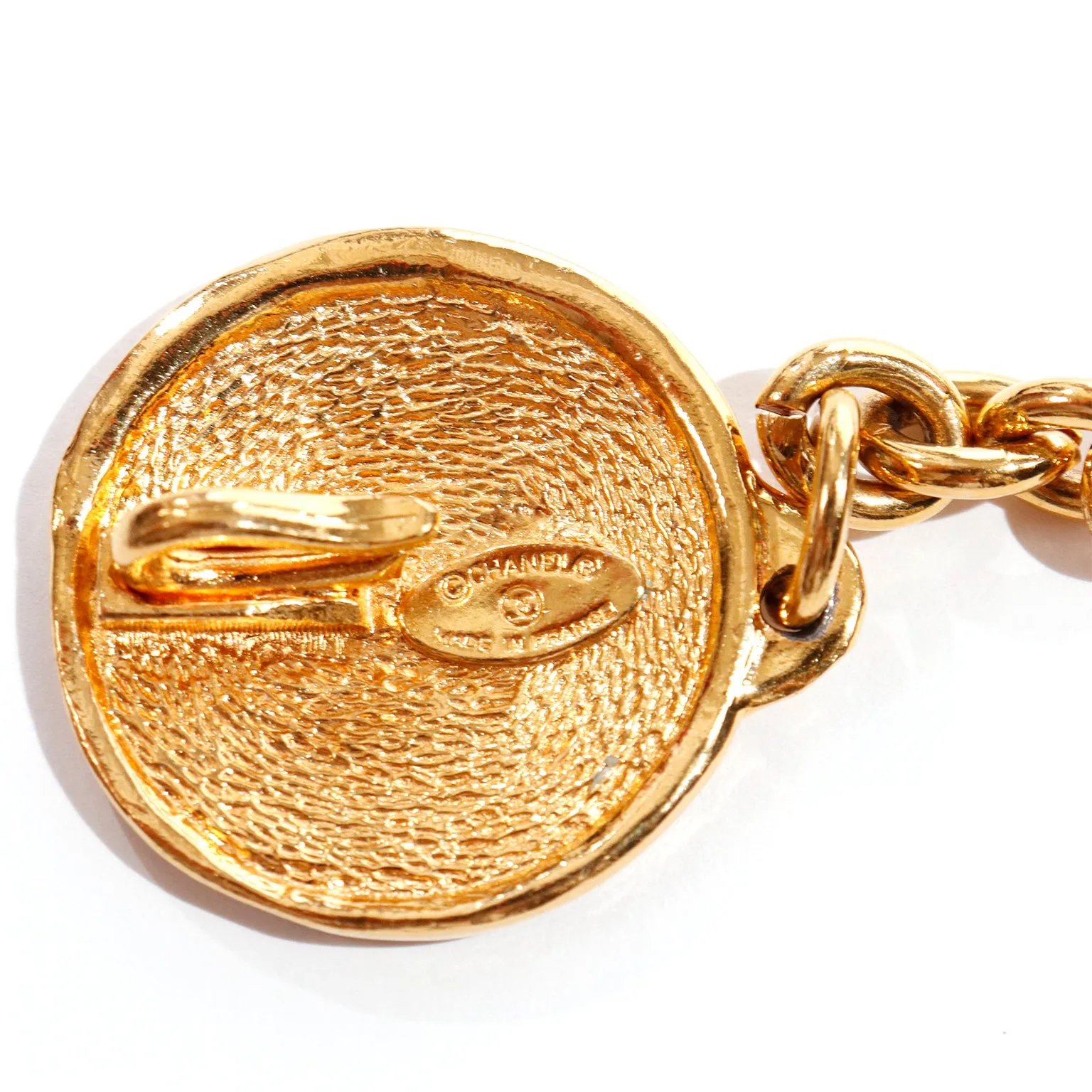 1980s Chanel 31 Rue Cambon Paris Vintage Gold Plated Belt or Necklace