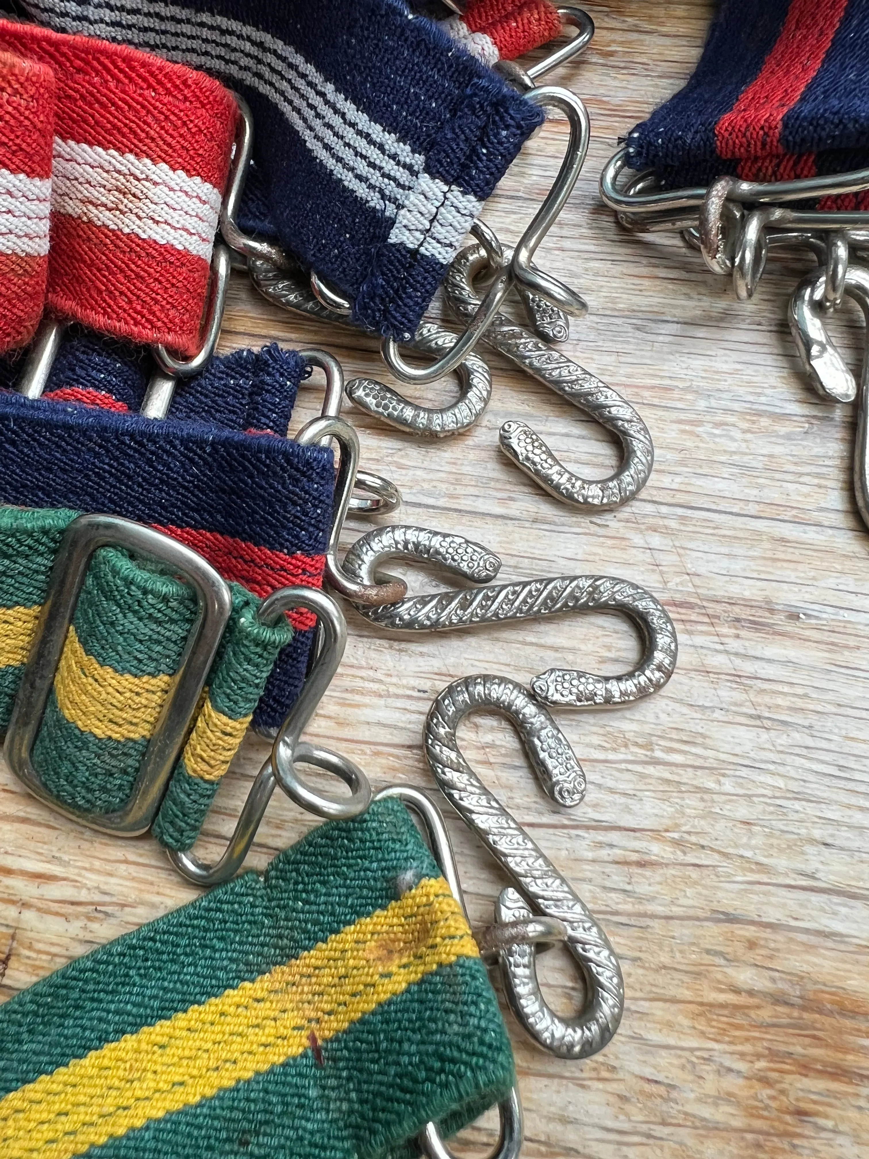 20 Vintage Snake Belts