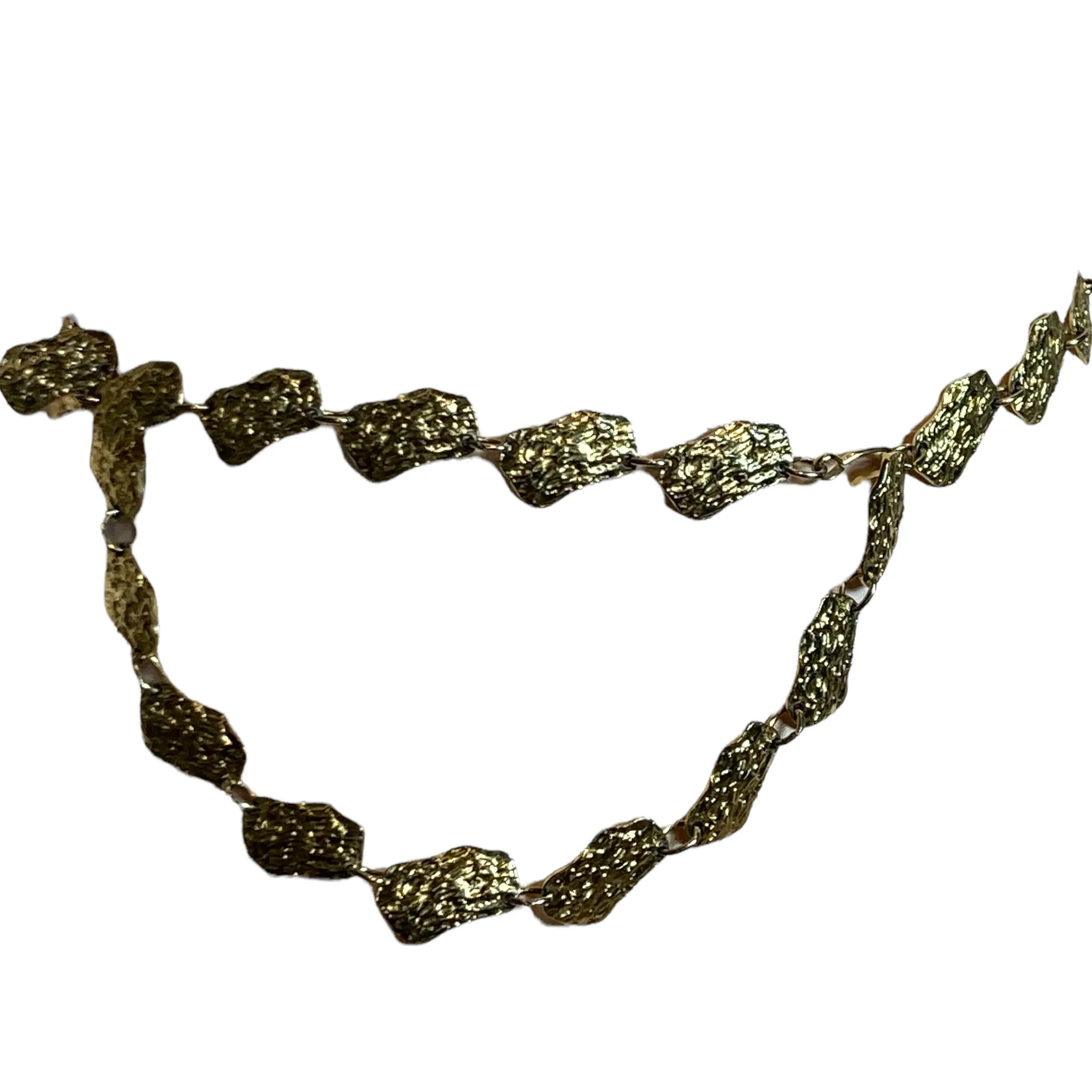 90s Gold Nugget Chain Belt