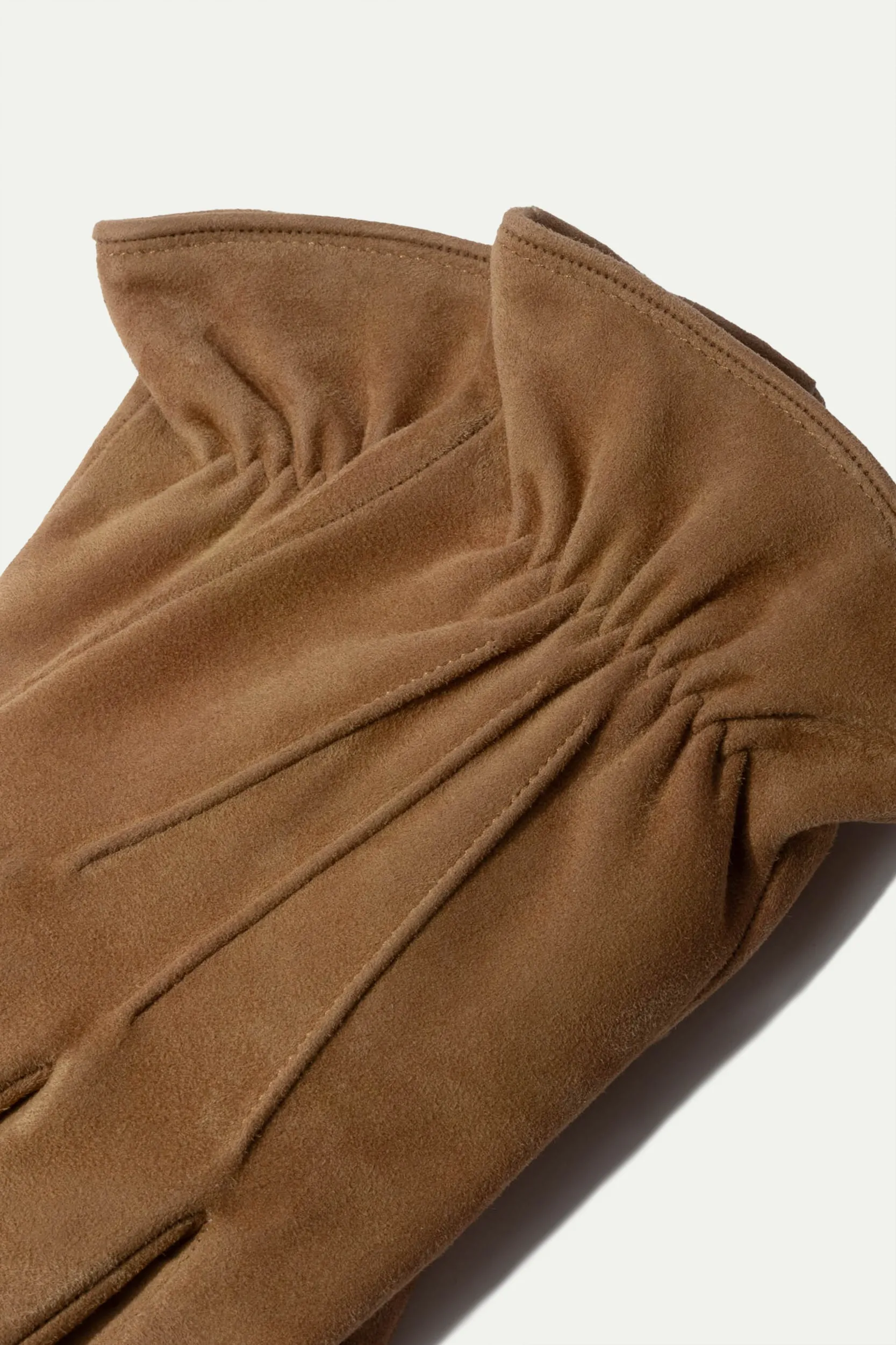 Avana suede gloves - Made in Italy