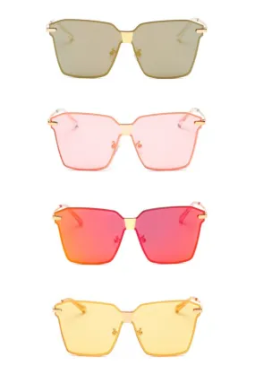 Colored Square Sunglasses