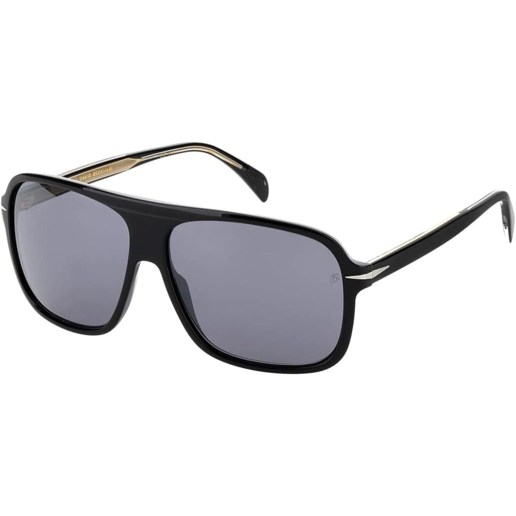 David Beckham Men's Sunglasses - Black Pilot Frame | DAVID BECKHAM DB 7008/S 0807/T4