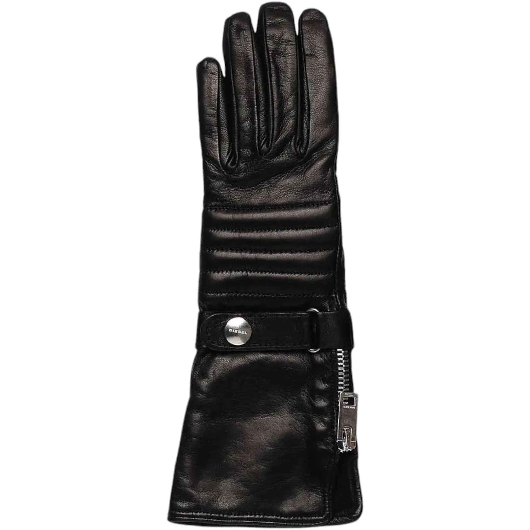 Diesel Gella-FL 0WAUV Womens Leather Gloves Soft Warm Winter Biker Gloves New