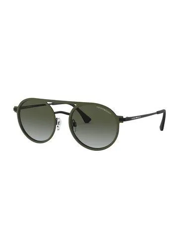 Emporio Armani Man Sunglasses Military green 53 mm