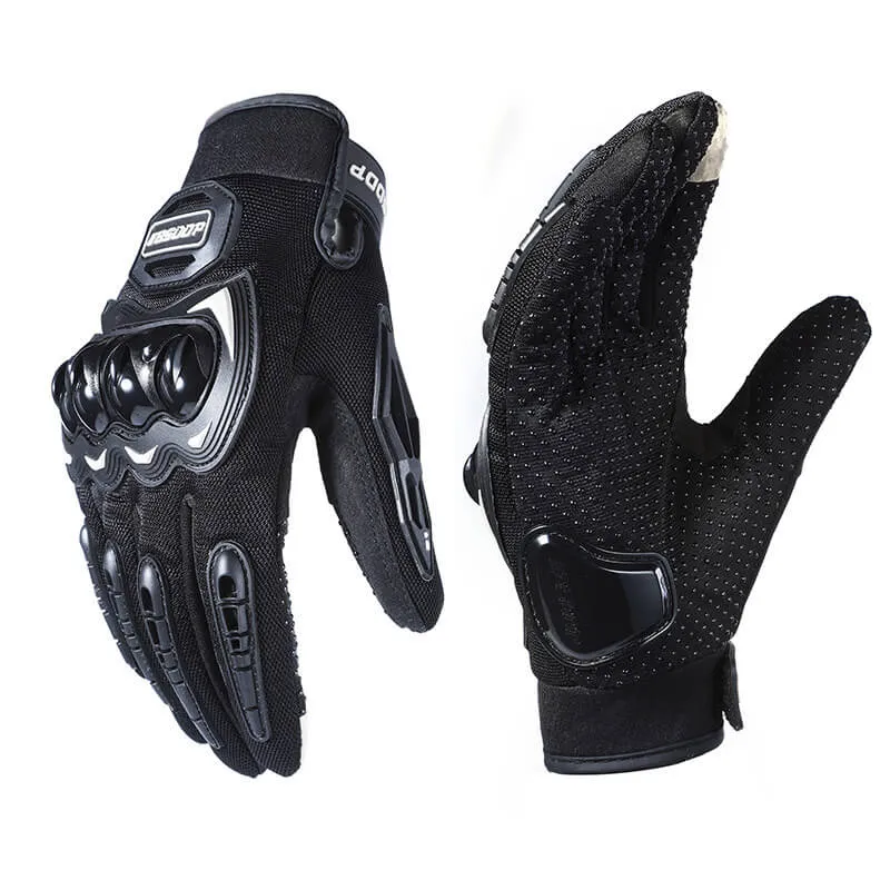 Full Finger Touch Screen Polyester Motorcycle Riding Gloves