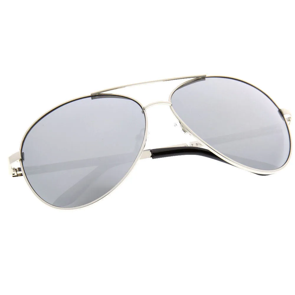 grinderPUNCH - Big XL Wide Frame Extra Large Aviator Sunglasses Oversized 148mm