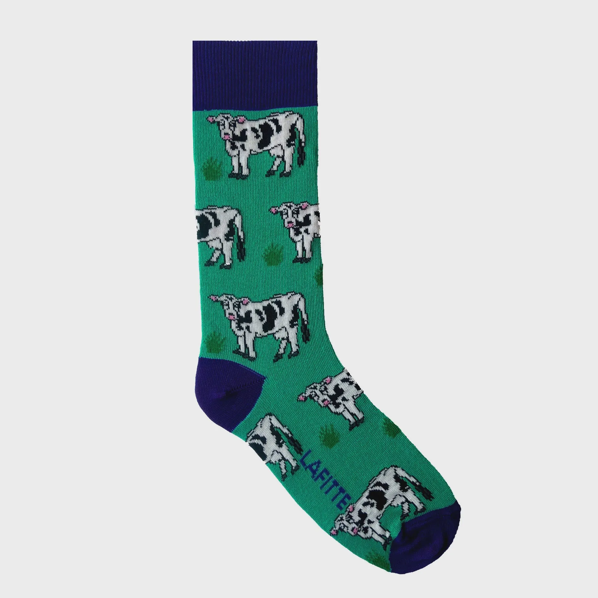 Lafitte Cow Socks