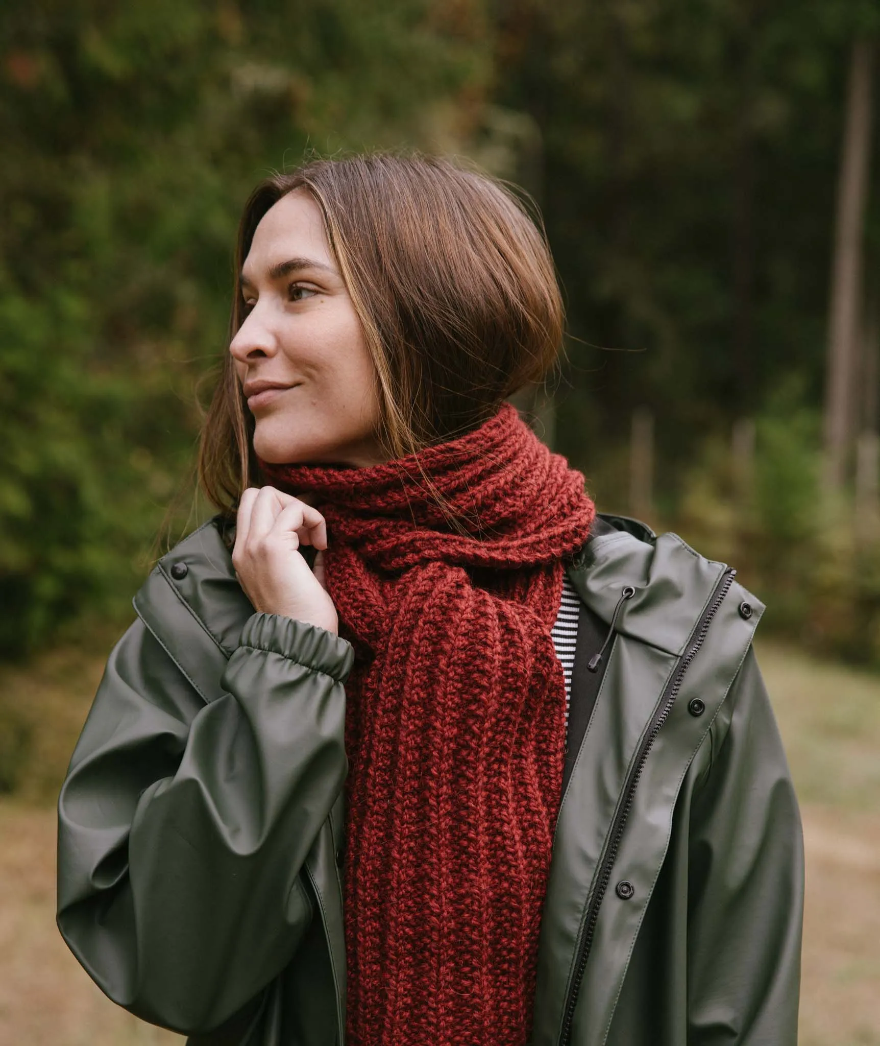 Mistake Rib Beanie & Scarf Using Berroco Ultra Alpaca Chunky