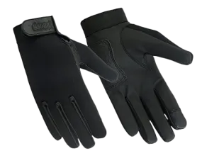 NEW Touch Screen Police Motorcycle Glove with Neoprene Outer Shell