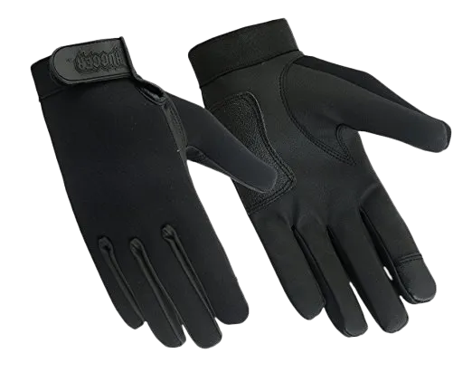 NEW Touch Screen Police Motorcycle Glove with Neoprene Outer Shell