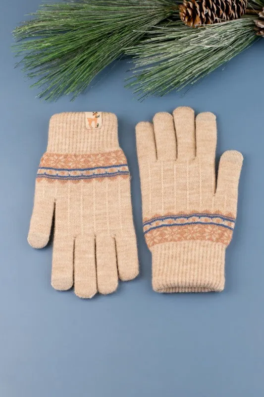 Nordic Accent Touch Gloves