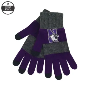 Northwestern Wildcats Smart Touch Trixie Gloves