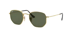 Ray-Ban Hexagonal Non-Polarized Sunglasses - Green