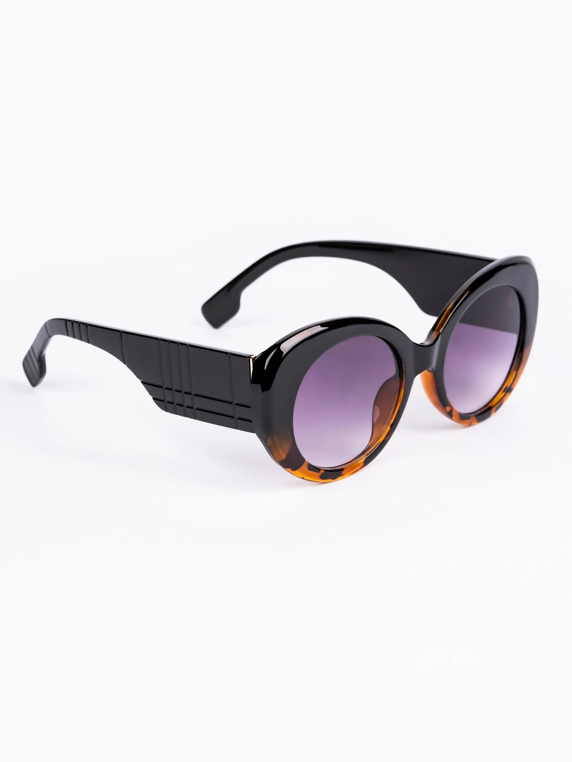 Round Cat-Eye Sunglasses