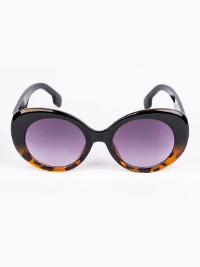 Round Cat-Eye Sunglasses