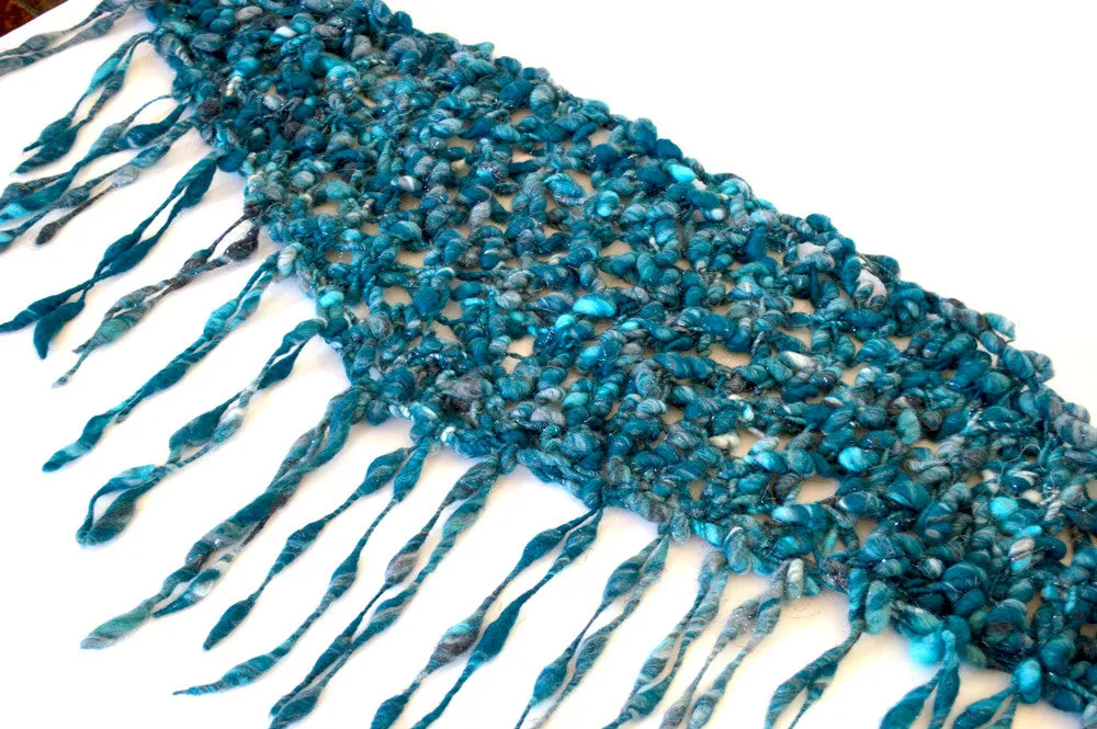 Runaway Fringe Shawl Pattern