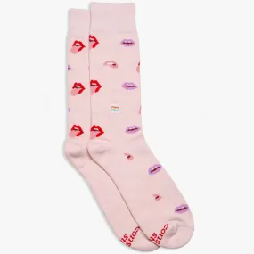 Socks That Save Lgbtq  Lives - Pink Lips