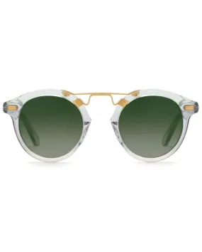 STL II Sunglasses in Lagoon 24K Mirrored