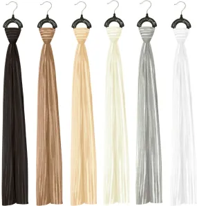 striped sheer scarves - neutral colors Case of 24