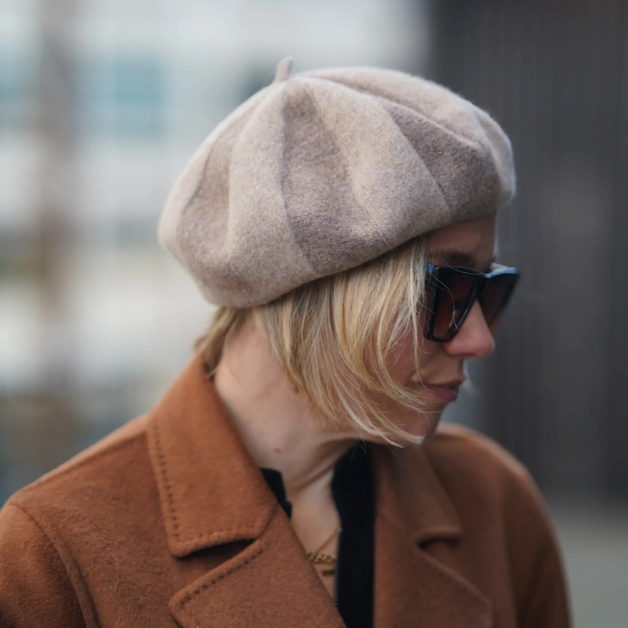 Striped Wool Berets