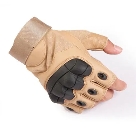 Touch Screen Tactical Gloves PU Leather Army Military Combat Airsoft Sports Cycling Paintball Hunting Full Finger Glove Men