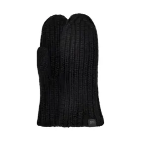 UGG Women's Chunky Rib Mitten in Black