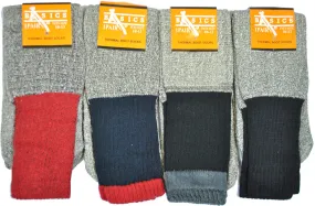 unisex multi-color thermal socks 10-13 Case of 120