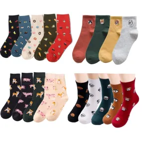 Women Patterned Socks