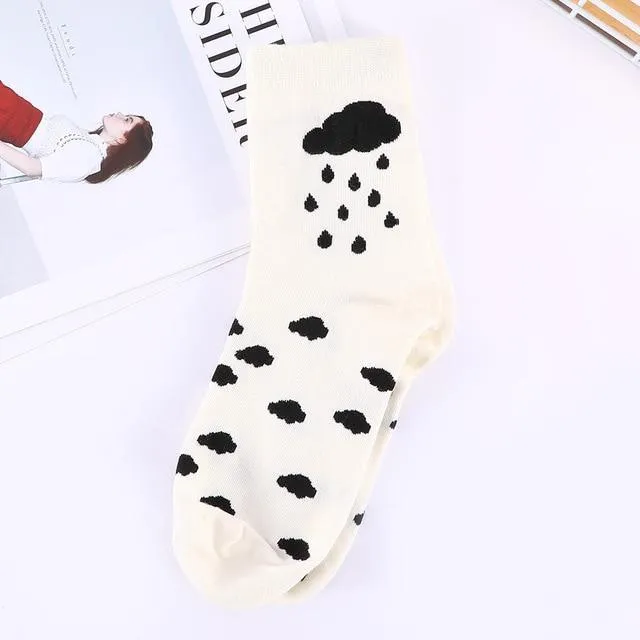 Women Patterned Socks