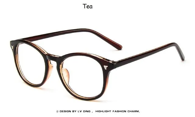 Women Round Eyeglasses Frame