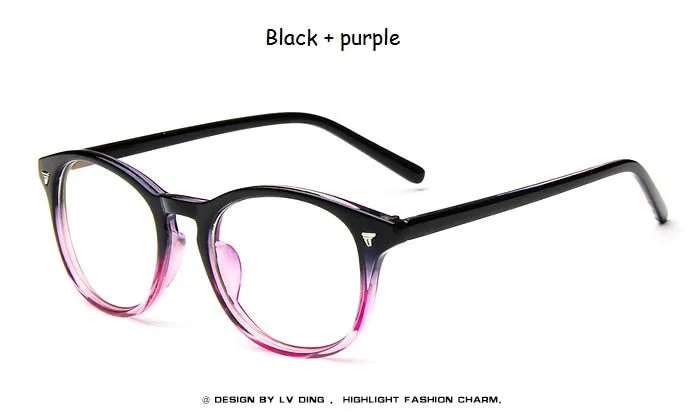 Women Round Eyeglasses Frame