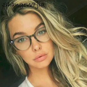 Women Round Eyeglasses Frame