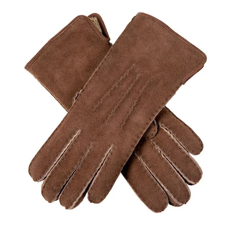 Women’s Handsewn Three-Point Lambskin Gloves