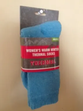 women's warm winter thermal socks Case of 144