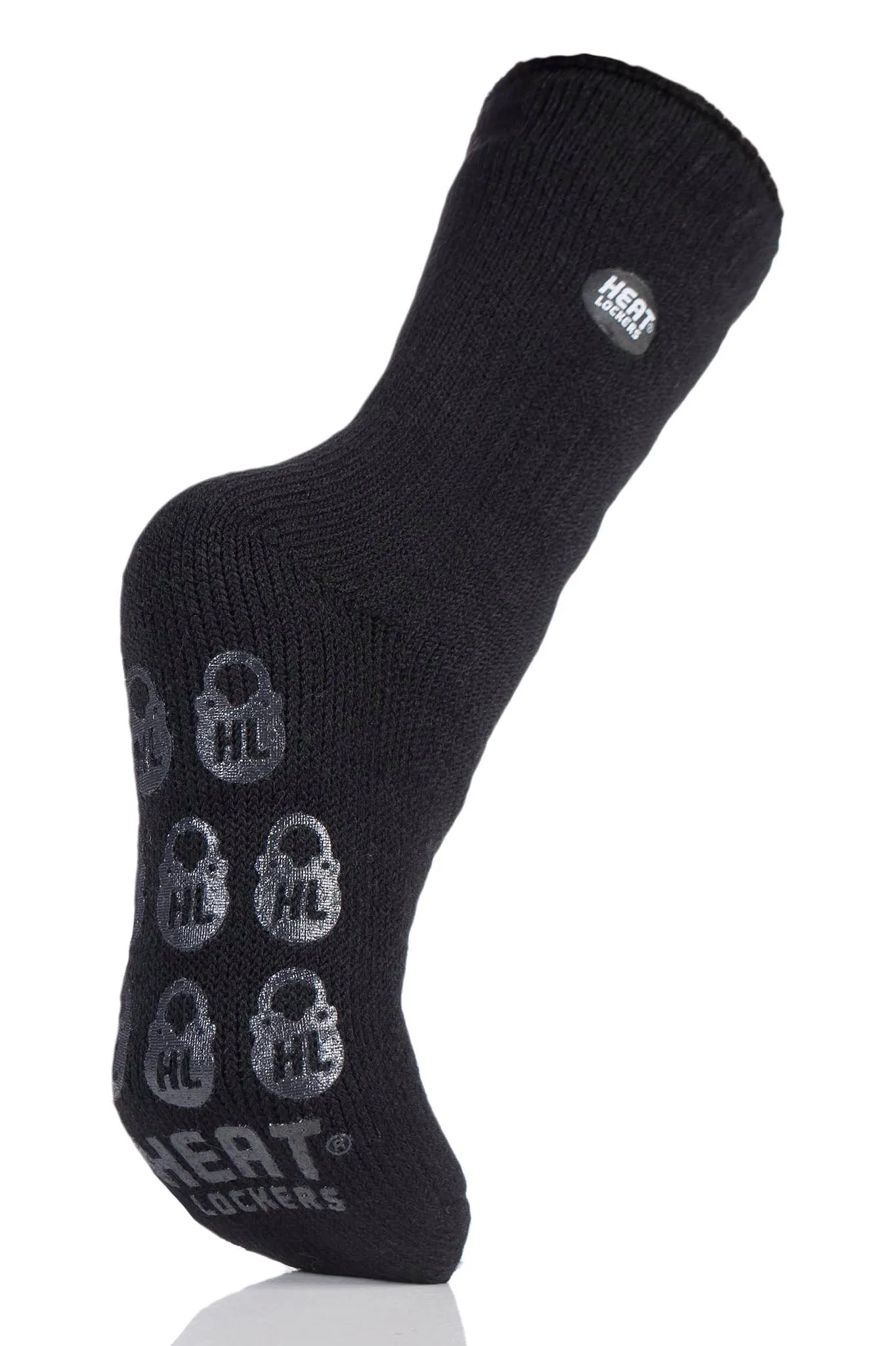 Women's WARMEST Solid Crew Slipper Sock