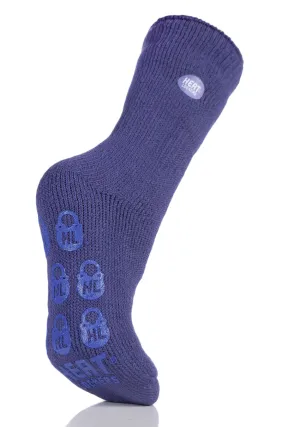 Women's WARMEST Solid Crew Slipper Sock